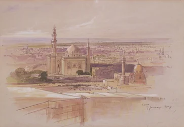 Agra-Moschee, Kairo, 1849